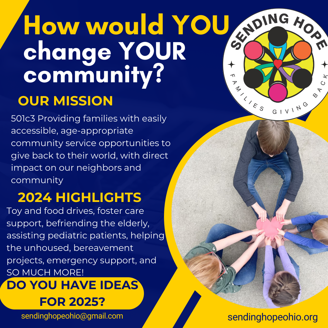 Our mission at sending hope ohio