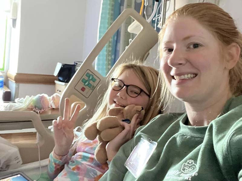 SMILES FOR A CRITICALLY ILL CHILD sent cards of cheer to a critically ill child