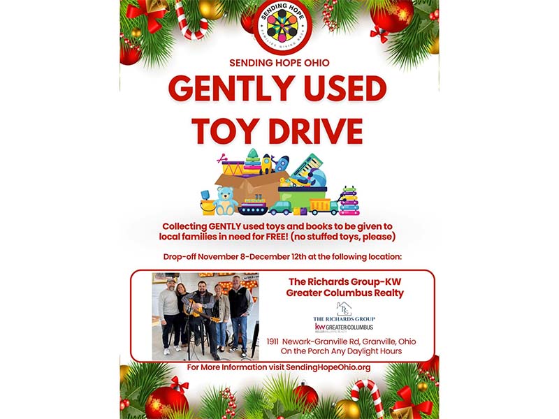 THIRD ANNUAL GENTLY-USED HOLIDAY TOY DRIVE