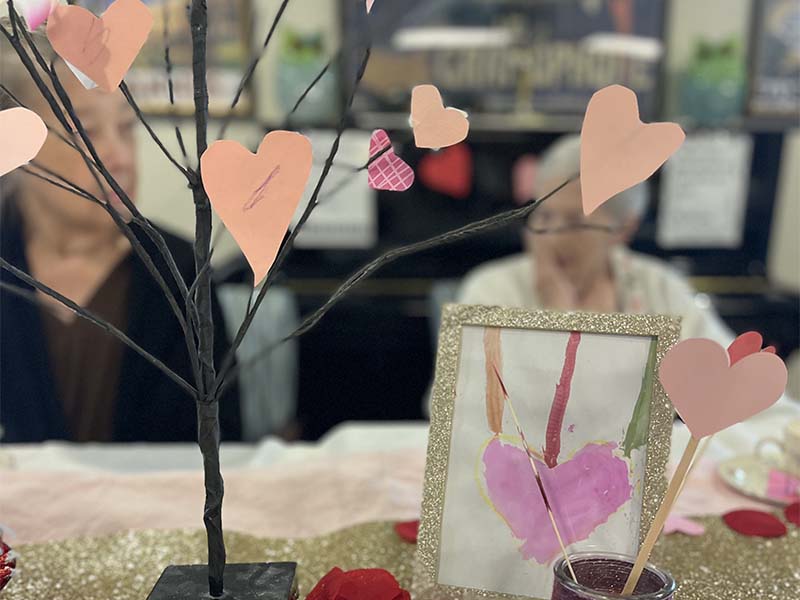 Valentine's Day Senior Tea