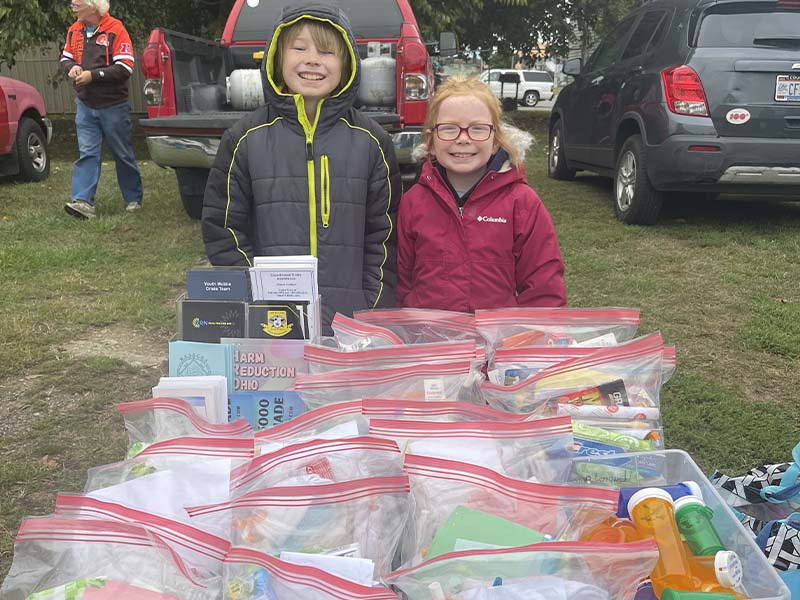 Sending Hope members volunteered outreach thanksgiving