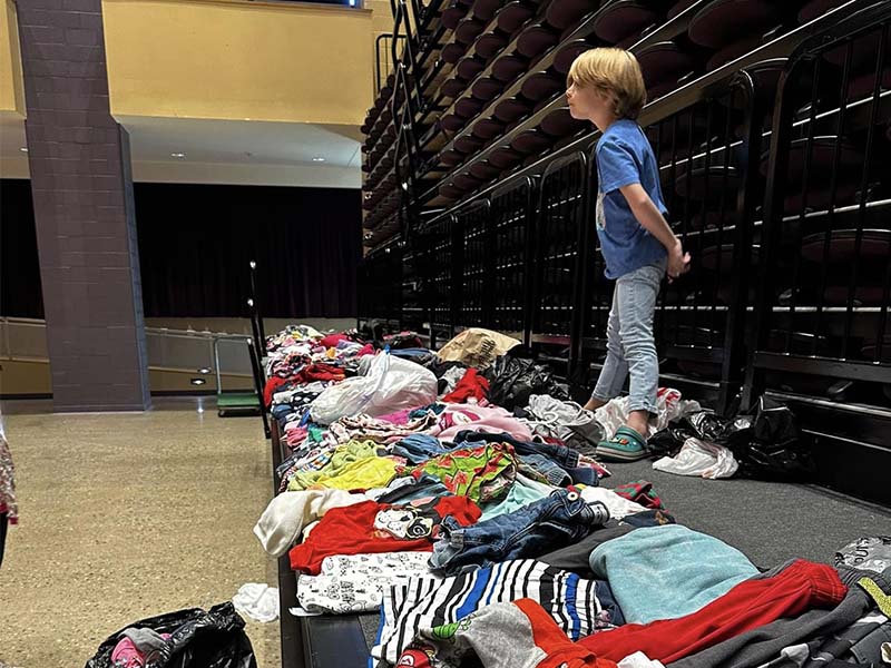 Thanksgiving Foster Care Clothes Closet