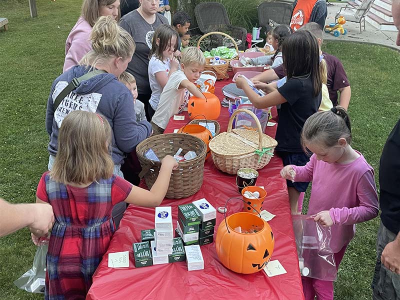 Fall party - group